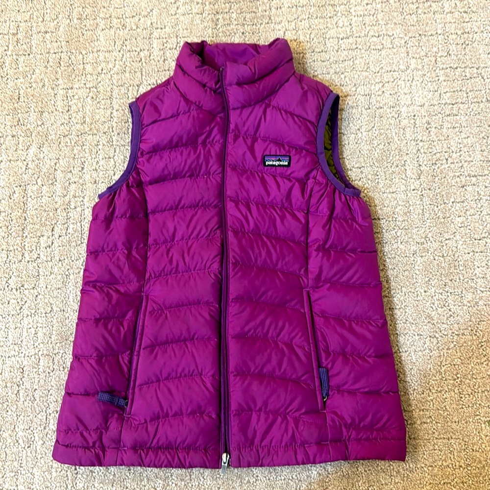 Girls Patagonia vest S (8)